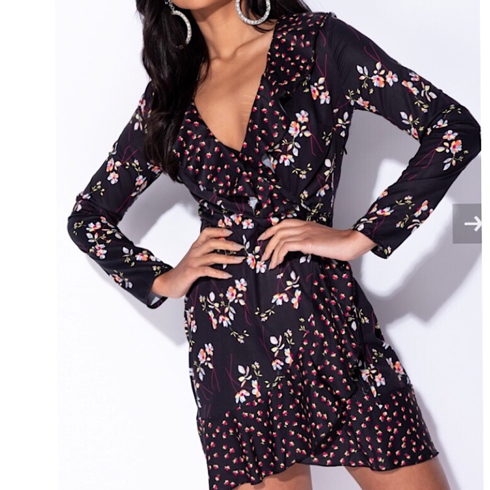 FLORAL PRINT DRESS